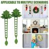 1/2Pcs Stretchable Wire Garland Ties Multifunctional Hook Silicone Holder Holiday Decoration