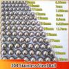 6,35/7/7,938/8/8,5/9/9,525/10~20mm 304 Edelstahl Vollkugel Präzisionslagerstahl Kleines Kügelchen Runde Glatte Rollkugel