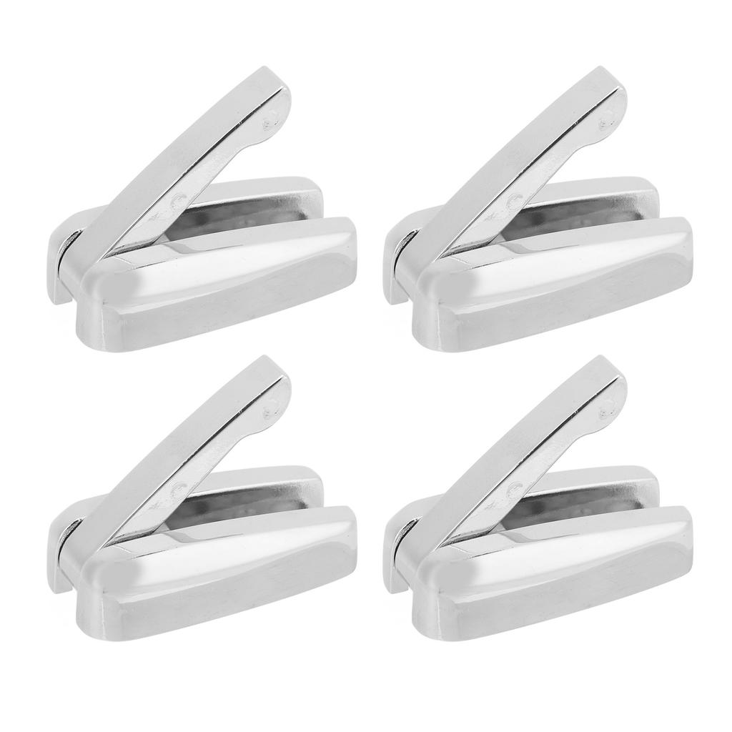 Wall Mount Foldable Hook Zinc Alloy 30KG Weight Capacity Automatic Rebound Thickened Base Polished for RV Yacht