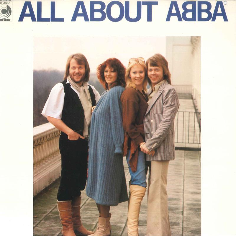 LP Record ABBA - All About ABBA DSP5108 DISCOMATE 1978 Japan Pop Used