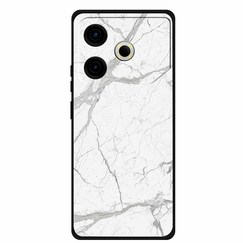 Phone Case For Tecno Pova6 Neo TPU Back Coque for Pova 6 Neo Marble Colour Soft Cover Protective Funda Luxury Silicone Shell