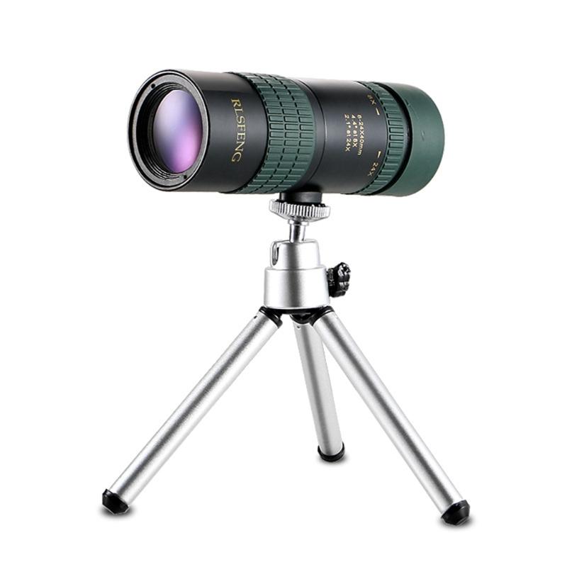 Military Telescope 8-24x30 Super Telephoto Zoom Monocular Telescope Waterproof