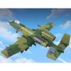 1/72 A-10 Thunderbolt II Fighter Toy Plane Aircraft Model Diecast Metal Airplane Miniature Unique Collection Gift for Children