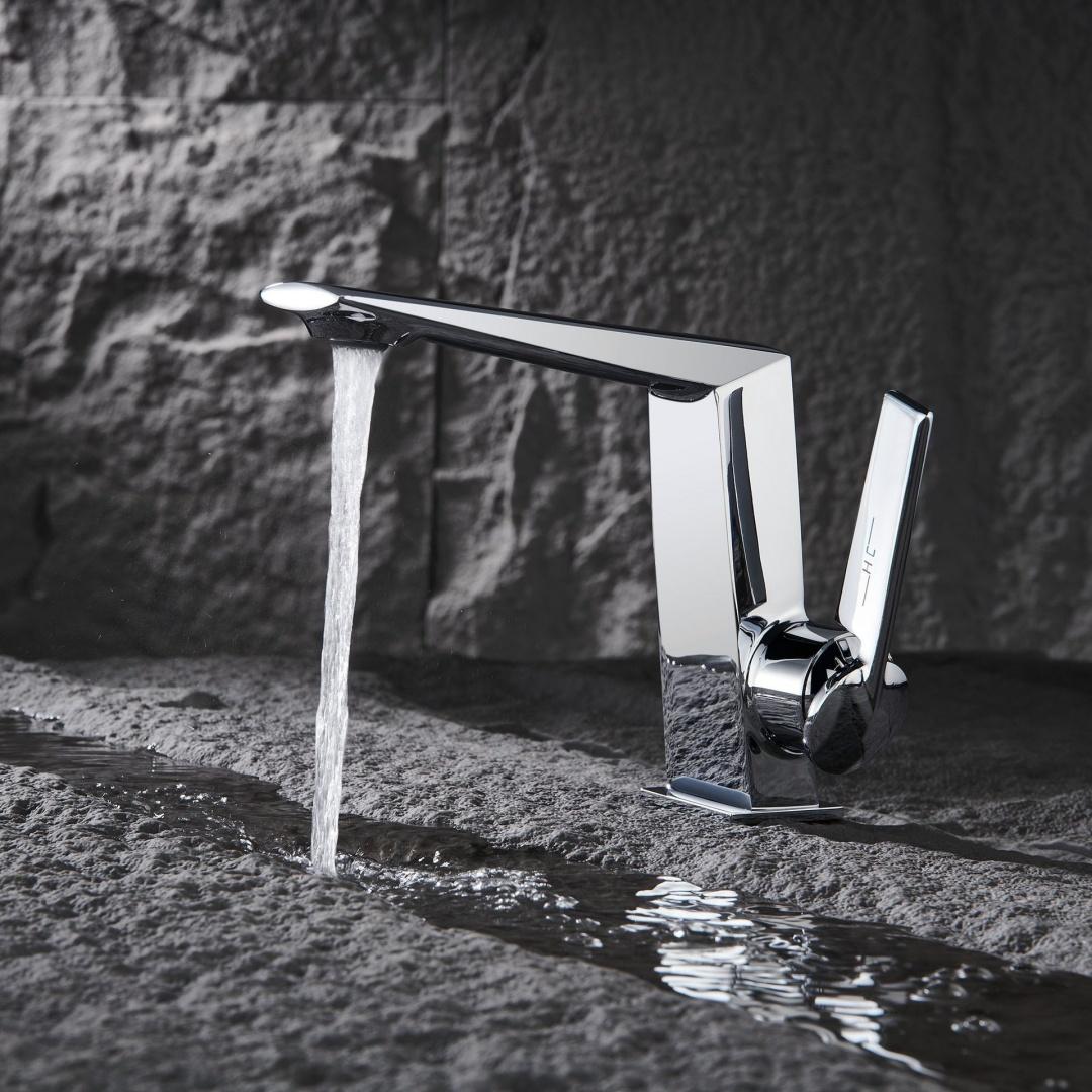 

Grey Basin Faucet Brass Bathroom Faucet Hot Cold Rose Gold Bathroom Sink Faucet Deck Mount Brush Gold Lavotory Faucet Water Tap