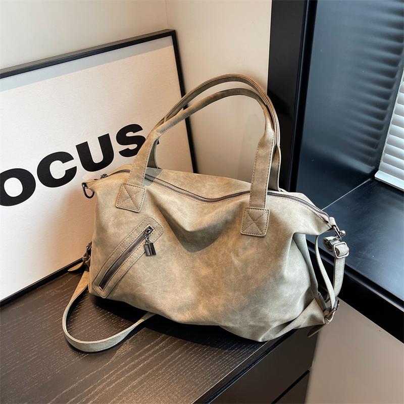 Women's Minimalist Handbag, Large-capacity Shoulder Bag, Vintage Handbag, Women's Handbag, Fashionable Daily Shoulder Bag