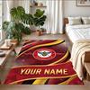Crystal Velvet Rug Custom Name Text, Soft Non Slip Floor Mat Home DecorBrentford Football