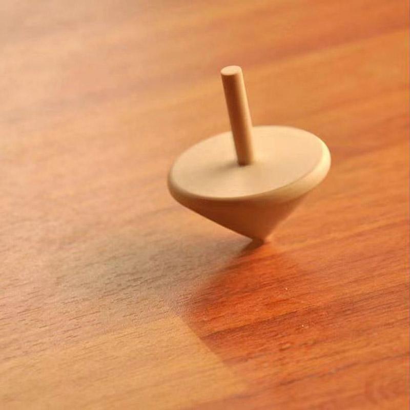 6Pcs Unfinished Wooden Spinning Top For Kids Birthday Small Gifts Art Craft Supplies Party Favors Classroom Prizes Boys Girls
