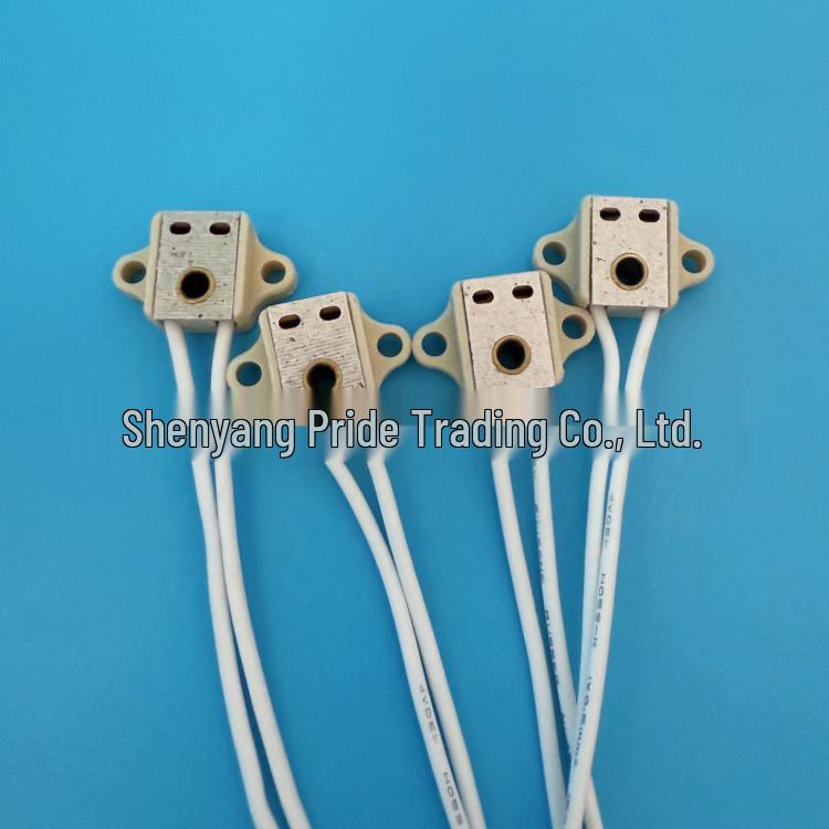 

Microscope Lamp Holder G4 G5.3 G6.35 Dental, Shadowless Square Lamp Holder with Ears