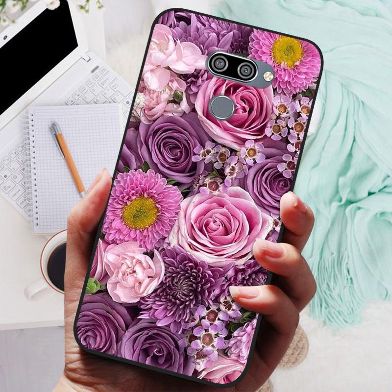 for LG K50 Q60 Case K 50  Soft TPU Silicone Phone Covers for LG Q60 LGK50 K 50 LGQ60 Case Bumper  Q 60 Shockproof Coque Cover
