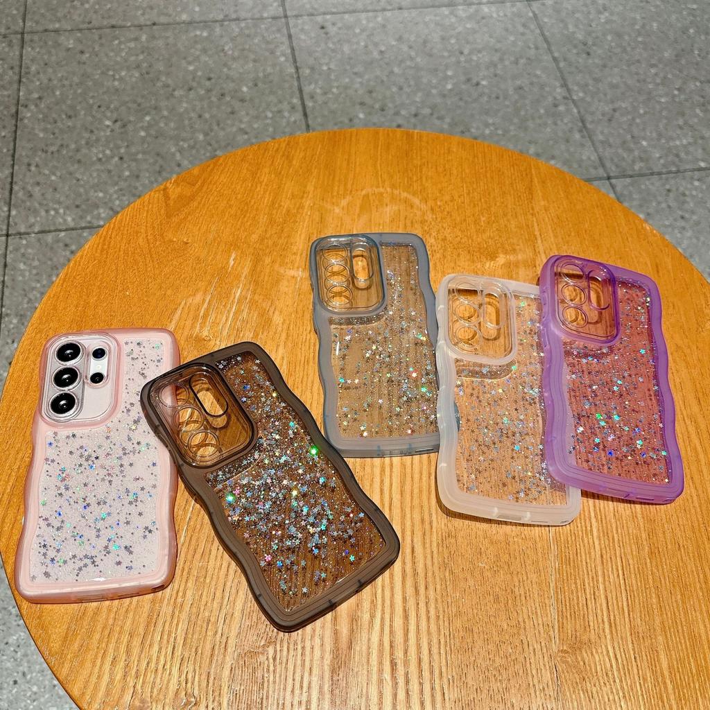 Epoxy glitter is suitable for Samsung S26U mobile phone case S24U/S23FE fashion women's A56/A24A15