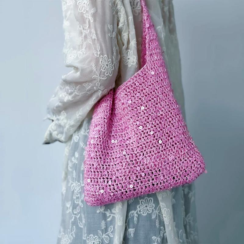 50ΓΡ Διχρωμες Παγιέτες Νήμα Χειροτεχνίας Χοντρό Διακοσμητικό Νήμα Χειροτεχνία Γκλίτερ Νήμα Κροσέ Premium Φανταχτερά Υλικά Πλεξίματος