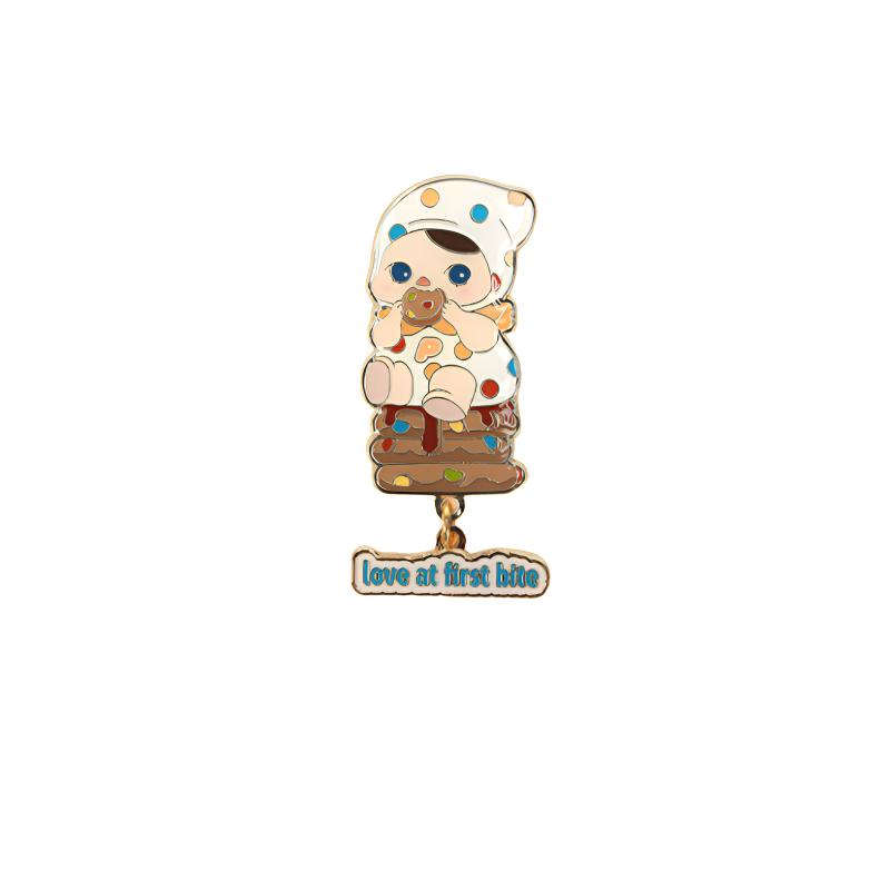 POP MART Pucky Elf Bunny Café Collection, Badge Mystery Boxes, Single Blind Box