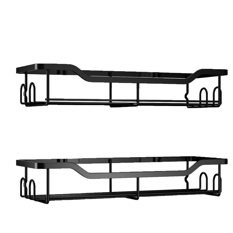 Punch-Free Wall-Mounted Bathroom Shelf