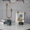 Nordic Retro Candlestick Ornament for Living Room Decor