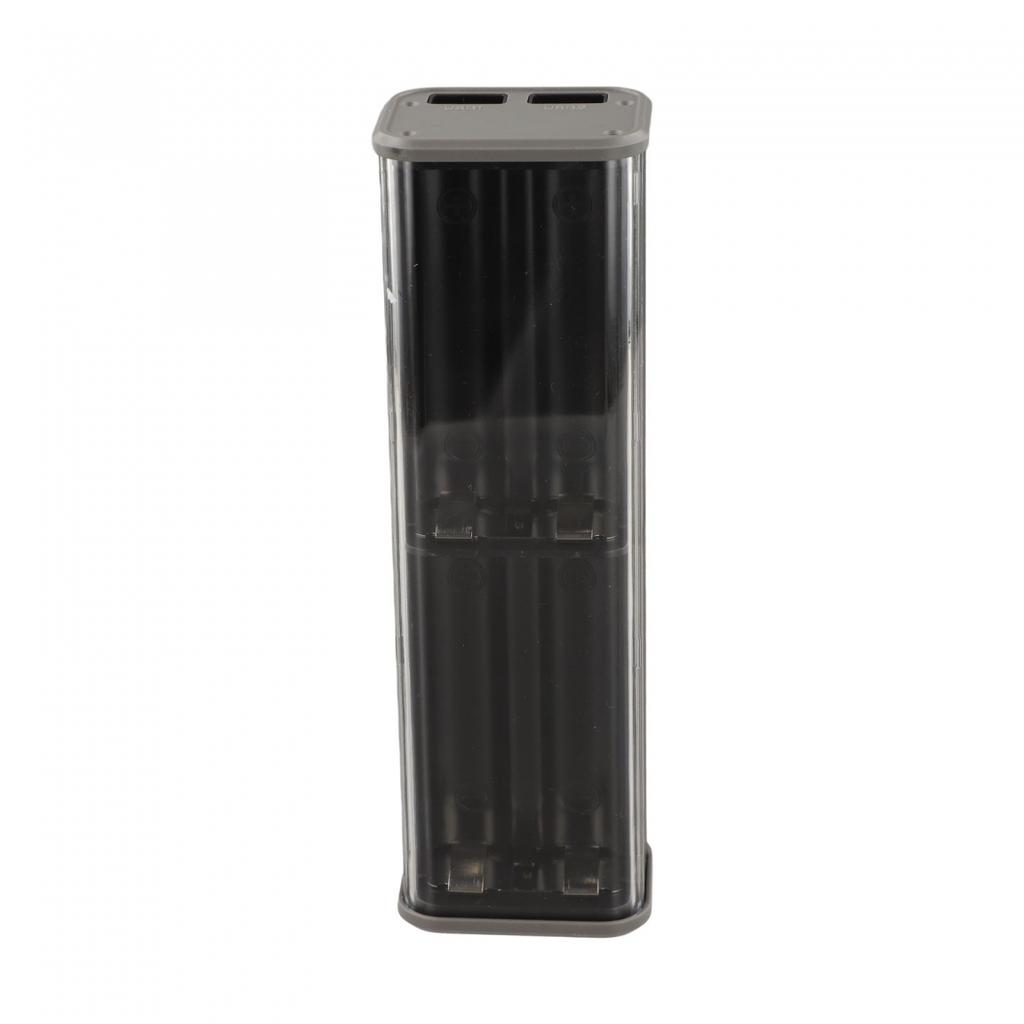 Power Bank Case for 4x21700 Flat Batteries with Dual Output 22 5W Charger Box