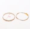 Chinese-Style Retro Colored Enamel Bracelets For Women Flower Pattern Traditional Techniques Luxury Jewelry Gift