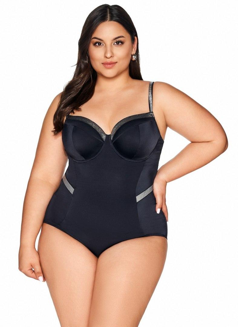 

Full cup swimsuit Ava SKJ 63 Maxi Black Ava