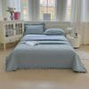 Ruffled Gauze Quilted Summer Cool Quilt Cover - Double Person Thin Air Conditioning Quilt
