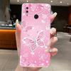 For Huawei Honor Play Case COR-L29 COR-L09 Clear Luxury Fashion Butterfly Flowers Soft TPU Silicone Cover Honor Play Phone Case