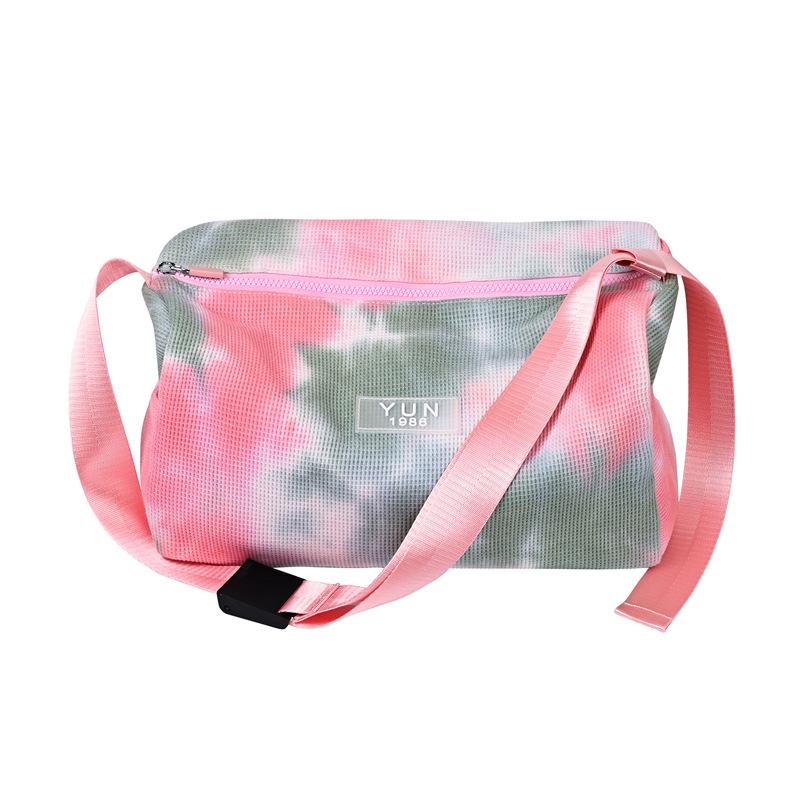 Fitness Large-capacity High-end Color Contrast Color Large-capacity High-end Crossbody Bag Outdoor Travel Storage Shoulder Bag