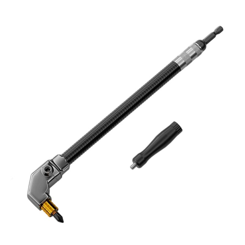 Efficient MultiFunctional Right Angles Drill Adapter Tool With Double Head Ergonomic Handle For Reduced Hand Fatigue