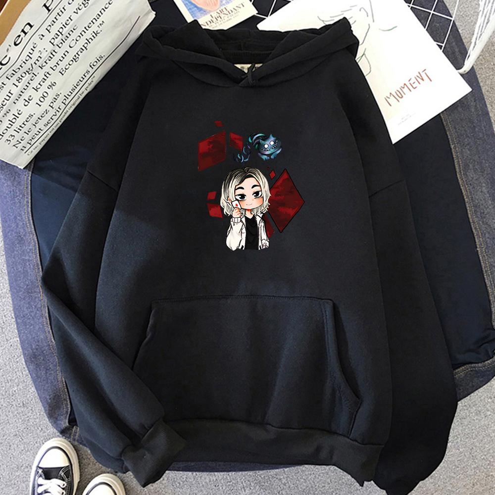 Alice In Borderland Oversized Hoodie Fashion Sense of Design Aesthetic Long-sleeved Sweatshirt Four Seasons Japanese Anime