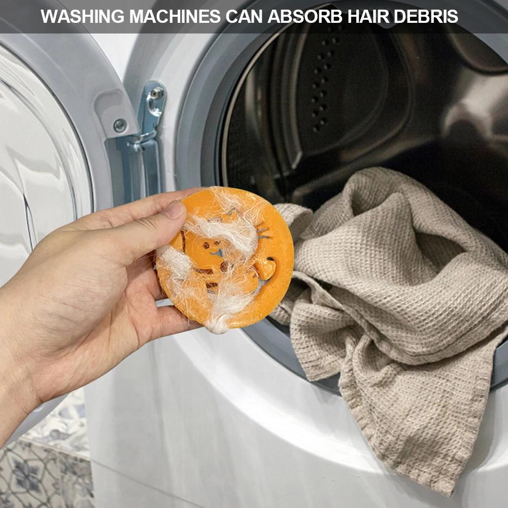 Reusable Pet hair Remover Washing Machine Lucky Cat Laundry Clothes Cleaning silicone double-sided Cat Dog Fur Lint Removal Ball