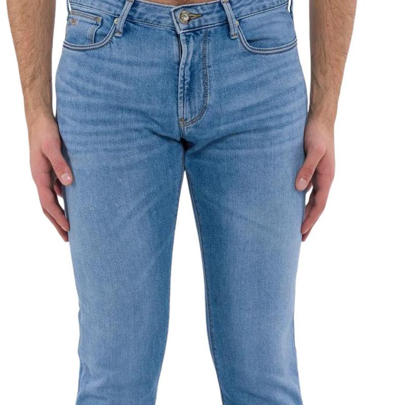 EMPORIO ARMANI SS23 Jeans Men's Blue 3R1J06-1DL2Z-0943