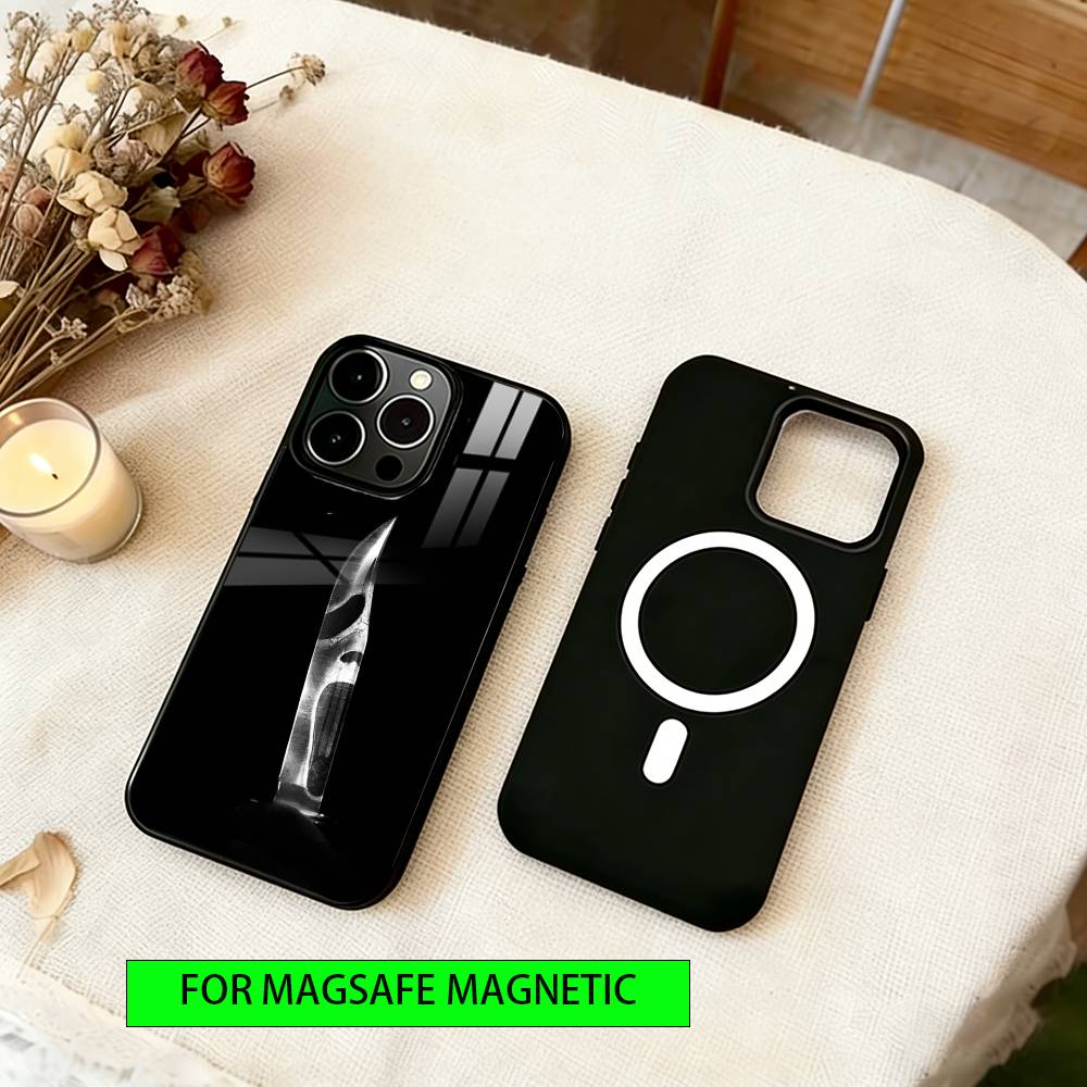 

Halloween Michael Myers Phone Case For iPhone17,16,15,14,13,12,11 Plus,Pro Magnetic with Magsafe Wireless Charging iPhone13