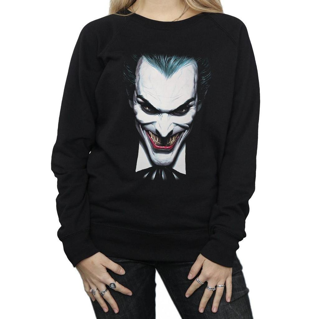 DC Comics Womens/Ladies The Joker By Alex Ross Sweatshirt