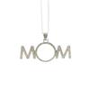 Sublimation Necklace MOM Pendant Neckchain Stylish Heat Transfer Clavicle Chain Elegant Accessories for Women Girls