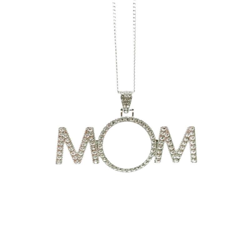 

Sublimation Necklace MOM Pendant Neckchain Stylish Heat Transfer Clavicle Chain Elegant Accessories for Women Girls 1