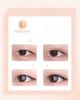 AKF Invisible Double Eyelid Stickers for Women with Natural Shaping, Ideal for Swollen Eyelids, in a Mirror Box.