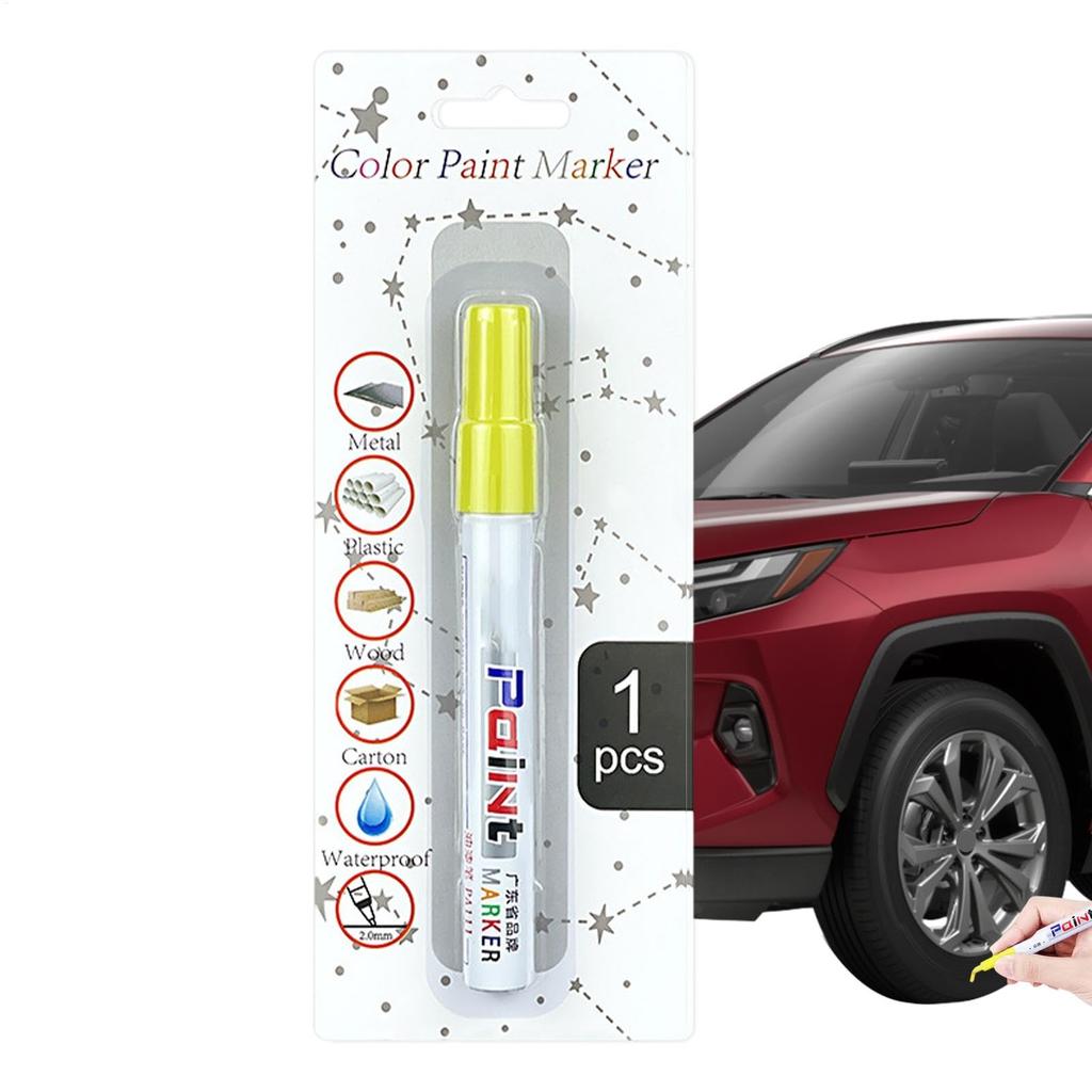 Car Pen - Car Tire Marker, Portable Auto Scratch Repair Pen Set,