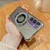 Shockproof Bling Glitter Plating Phone Holder Case For Huawei Nova 12 11 10 9 8 7 6 5 Pro SE Soft Silicone Stand Bumper Cover