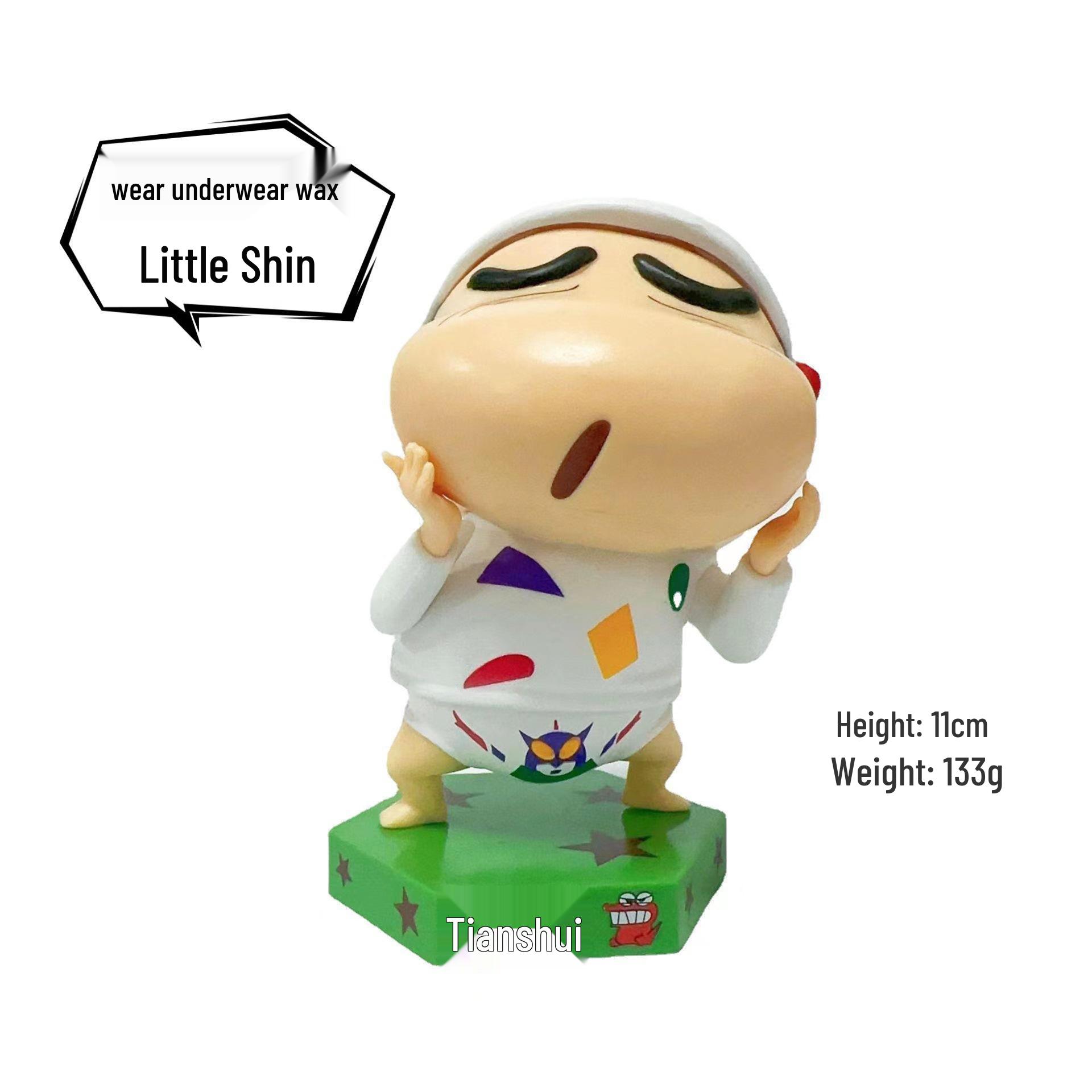 

Crayon Shin-chan Birthday Cake Decoration & Pajamas Doll Ornament Gift