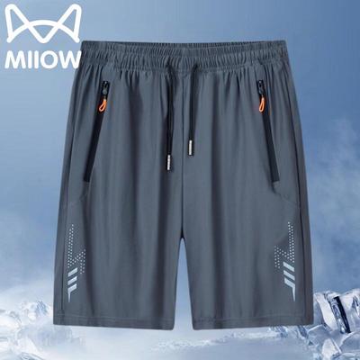 Men's Ice Silk Quick-Dry Outdoor Sports Shorts
