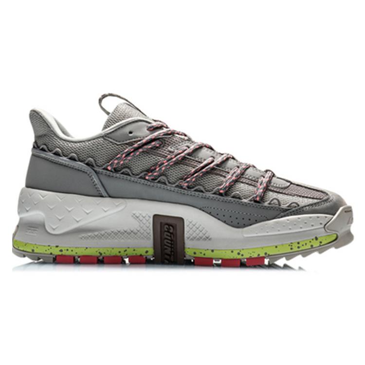 Li Ning CF Slip Resistant Breathable Abrasion Resistant Cushioning Low top Casual Shoes Men's AGCQ159-1