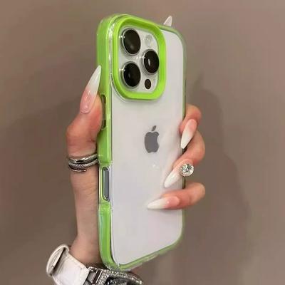 Měkká Karta Taška Cukrová Průhledná Obal na Telefon Pro iPhone 11 12 13 14 15 16 Pro Max Plus X Xs XR Max Nárazník Zadní Kryty Obal
