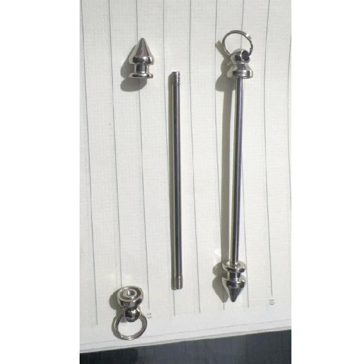 30Pcs Stylish Rod Pendants Metal Jewelry Supplies Jewelry Craft Metal Stick Pendants for Custom Necklaces and Earrings