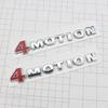 3D ABS Car Letters For VW Passat B6 Polo Tiguan Touareg Golf MK4 VW 4 MOTION Sticker 4MOTION Emblem Badge Accessories BAJ1