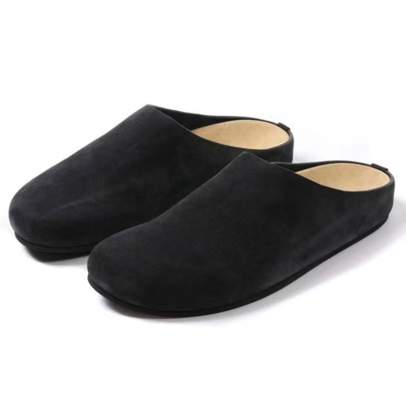 Fashion Crestar New Women's Slippers Fashion Spring Thick Sole Casual Flat Shoes Outdoor Beach Sandals Brand Suede Clogs Mules Slippers