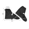 HighTop Shoe Covers with WearResistant Sole Lightweight Rain Reflective Strip