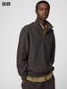 Uniqlo Brushed Half Zip Sweatshirt