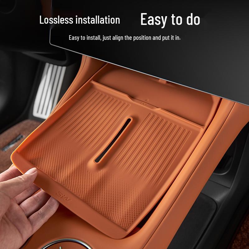 Xiaomi YU7 SU7 Auto-Getränkehalter Silikon Kabelloses Ladepad