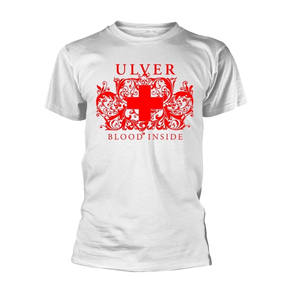 

Ulver Blood Inside (White) Official Men s T-Shirt Men s- 2XL