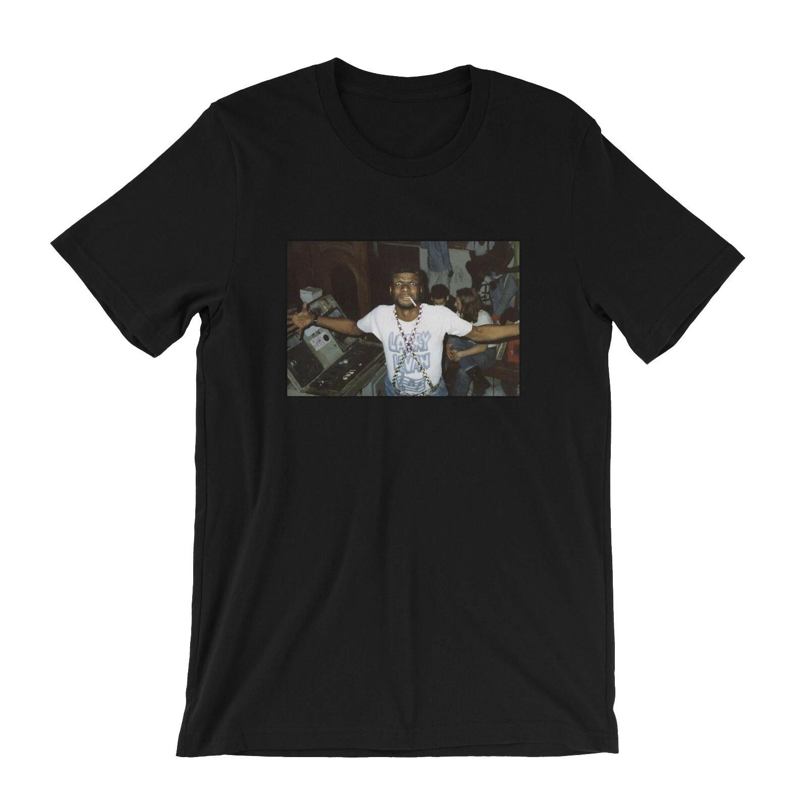 Larry Levan smoking T-Shirt - NYC downtown 80 s Disco Paradise Garage DJ house S