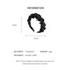 Anti-Slip Teeth Wrapping Ribbon Headband Ruched Texture Satin Headband  Makeup Styling