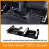 2 4 8Pcs For Tesla Model Y Juniper 2026+ ABS Front Rear Door Sill Protector Threshold Strip Anti-kick Guard Panel Waterproof Pad
