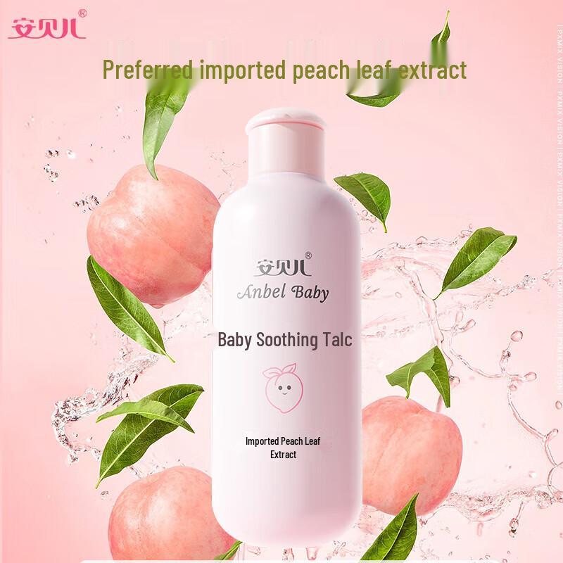 Anbeier Baby Soothing Peach Water Talcum Lotion